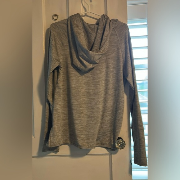 Active USA Heather Gray Hoodie - Picture 3 of 9